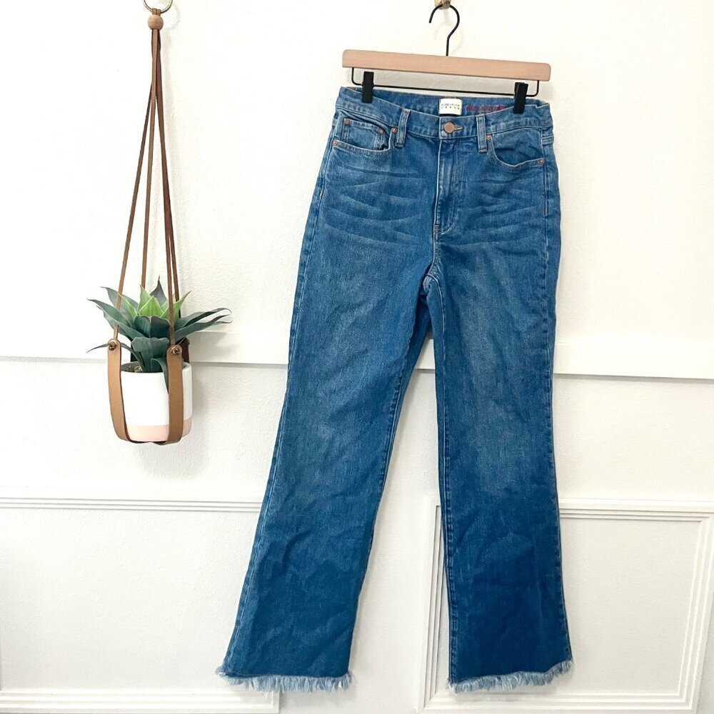 Alice + Olivia 70's Wide Leg Flare Jeans Best Intentions Size 30